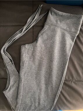 Gray High-Waist Women's Jumpsuit